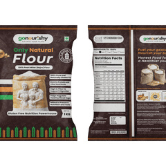 100% Bajra (Pearl Millet) Flour – 1 Kg (Gluten Free) - Flour - gonourishy estore