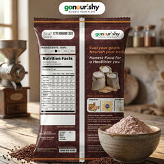 100% Pure Ragi Flour – 1 Kg (Gluten Free) - Flour - gonourishy estore