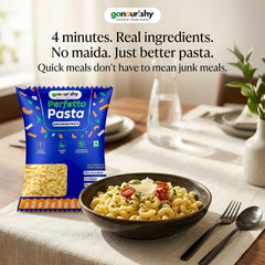 100% Sooji Macaroni Pasta – 450 gm - 100% Sooji - gonourishy estore