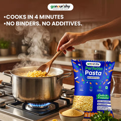 100% Sooji Macaroni Pasta – 450 gm - 100% Sooji - gonourishy estore