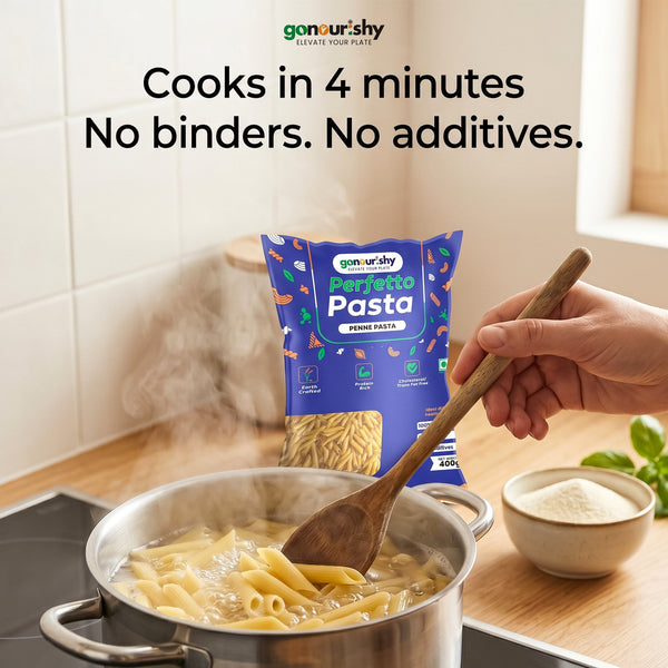 100% Sooji Penne Pasta – 400 gm - 100% Sooji - gonourishy estore