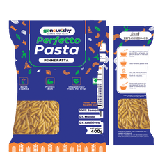 100% Sooji Penne Pasta – 400 gm - 100% Sooji - gonourishy estore