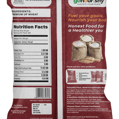 100% Whole Wheat Flour – 5 Kg - Flour - gonourishy estore