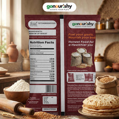 100% Whole Wheat Flour – 5 Kg - Flour - gonourishy estore