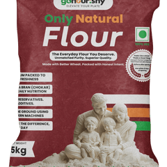 100% Whole Wheat Flour – 5 Kg - Flour - gonourishy estore