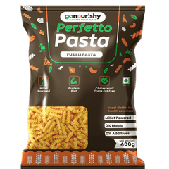 Millet Powered Fusilli Pasta – 400 gm - Millet Powered - gonourishy estore