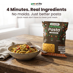 Millet Powered Fusilli Pasta – 400 gm - Millet Powered - gonourishy estore