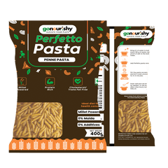 Millet Powered Penne Pasta – 400 gm - Millet Powered - gonourishy estore