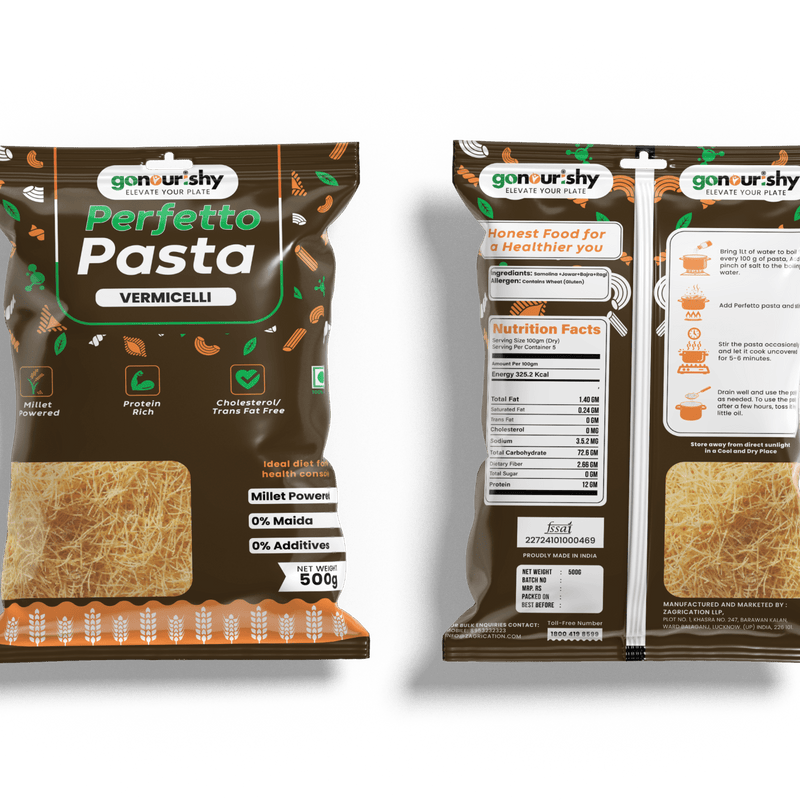 Millet Powered Vermicelli – 500 gm - Millet Powered - gonourishy estore