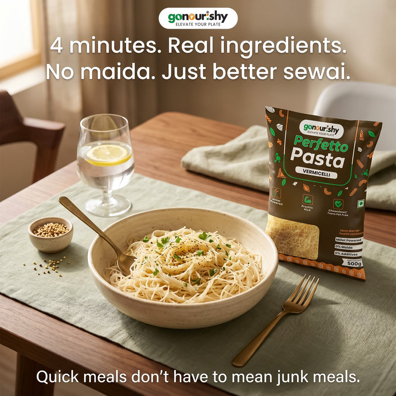 Millet Powered Vermicelli – 500 gm - Millet Powered - gonourishy estore