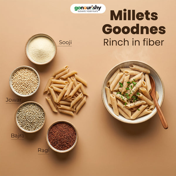 Millet Powered Vermicelli – 500 gm - Millet Powered - gonourishy estore