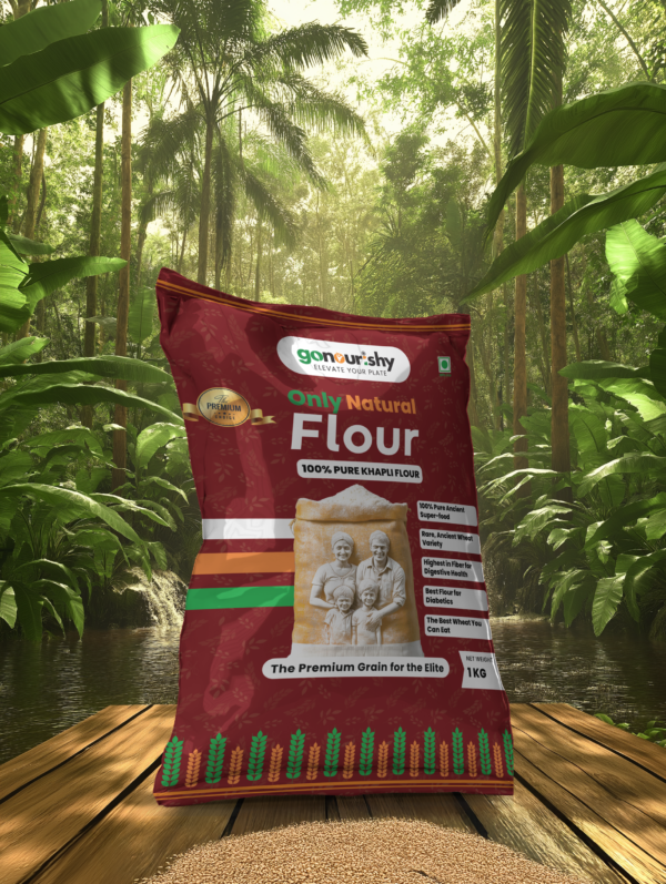 100% Khapli Wheat Flour - 1 Kg - Image 9