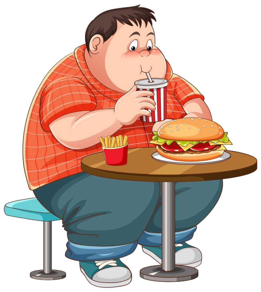 gonourishy blog image obese unhealthy