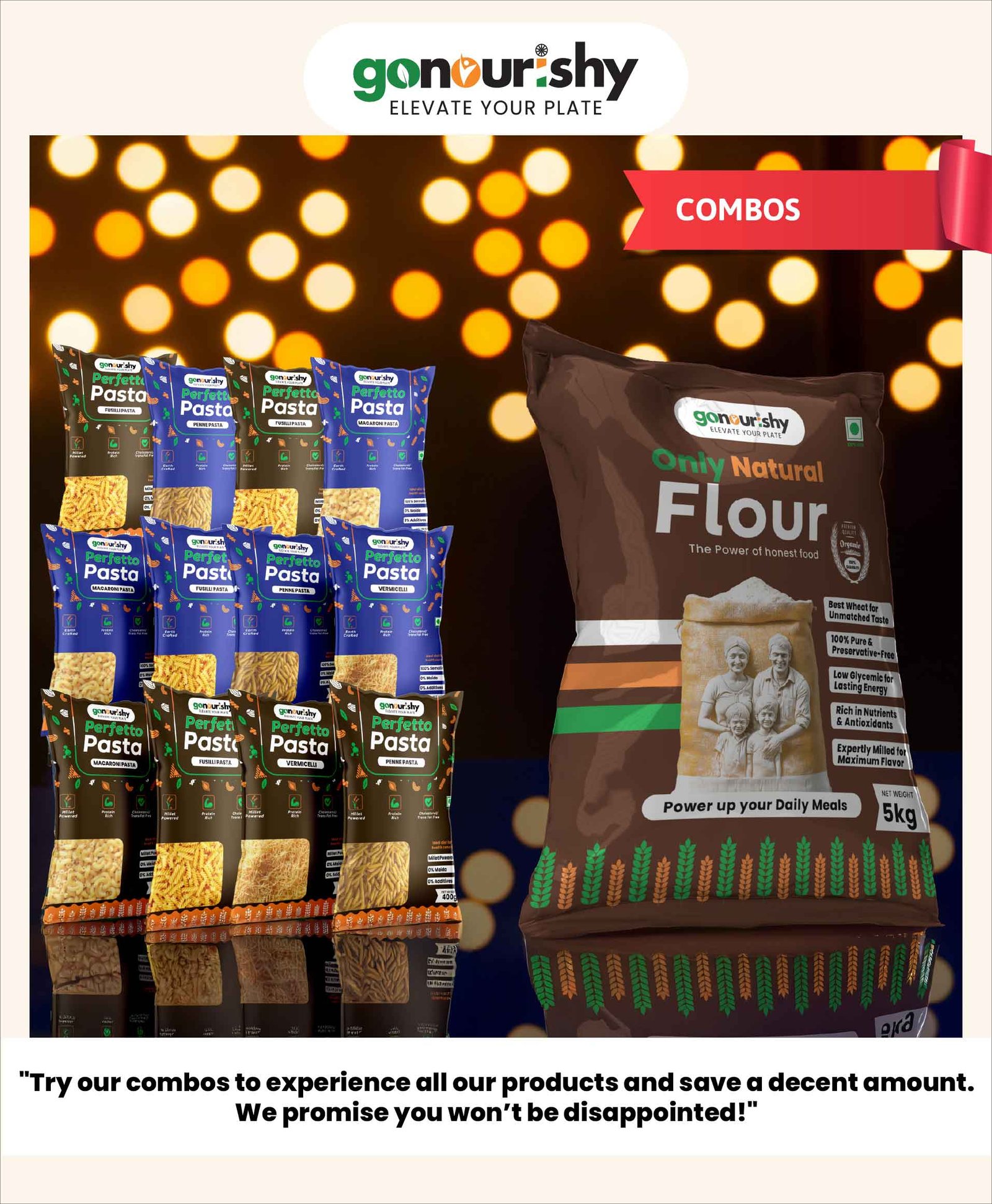 gonourishy flour and pasta image celebration backdrop